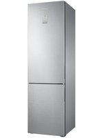 Холодильник с морозильником   Samsung RB37P5491SA серебристый