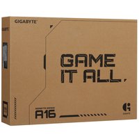16" Ноутбук GIGABYTE GAMING A16 черный