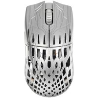 Мышь беспроводная/проводная PWNAGE Trinity Gaming Mouse CF [Trinity Gaming Mouse CF Platinum（Cutout/Sides)] серебристый