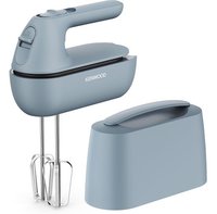 Миксер KENWOOD HMP40.000GY [350 Вт, ручной, скоростей - 5, корпус - пластик, насадок - 4 шт, голубой]