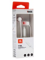 Проводные наушники JBL T110  белый 2016