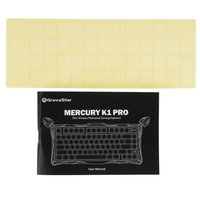 Клавиатура  проводная + беспроводная GravaStar Mercury K1 Pro Special Edition Cyberpunk цвет черный