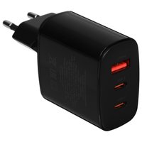 Сетевое зарядное устройство DEXP GaN CB65A2C черный