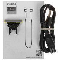 Триммер Philips OneBlade QP6542/15 черный/желтый