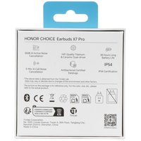 Наушники TWS HONOR CHOICE Earbuds X7 Pro  серый 2025