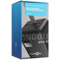 Портативный аккумулятор FinePower Giant 50 черный