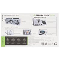 Видеокарта GIGABYTE GeForce RTX 5070 EAGLE OC ICE SFF [GV-N5070EAGLEOC ICE-12GD]