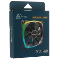 Реверсный вентилятор Montech RX 120 PWM  черный