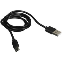 Кабель Aceline USB Type-C - USB Type-A черный 1 м