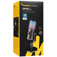 Микрофон Maono DM30 RGB черный