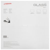 Коврик ARDOR GAMING Asia Glass (M) белый