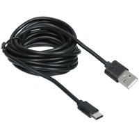Cable Aceline USB Type-C - USB Type-A black 3 m