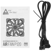 Комплект вентиляторов Montech AIR FAN P120  черный