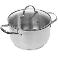 Кастрюля Aceline Crystal A3CA351 3.5 л 20 см серебристый