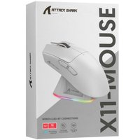 Мышь Attack Shark X11 [Shark X11 White]
