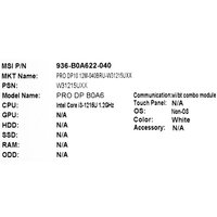 Платформа MSI PRO DP10 12M-040BRU