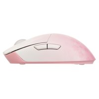 Мышь беспроводная/проводная WLMOUSE HUAN Stainless  розовый
