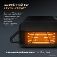 Аэрогриль DEXP Slim&Smart DAF-1555D черный