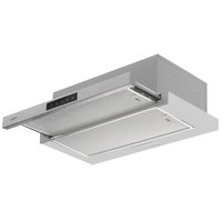Exhaust hood telescopic Candy CVXT64SX silver/silver