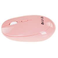 Keyboard and mouse Wireless   AULA AC306 pink