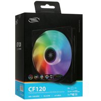 Комплект вентиляторов DEEPCOOL CF120 [DP-FA-RGB-CF120-3] черный