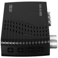 Приставка для цифрового ТВ DEXP HD 8000P черный