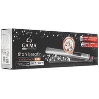 Выпрямитель для волос GA.MA Elegance Led Titan Keratin серебристый