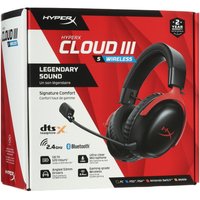 Беспроводные наушники HyperX Cloud III S WL  красный 2025