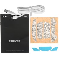 Мышь беспроводная/проводная DEXP GS Striker  белый