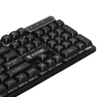 Клавиатура+мышь  проводная  Aceline GS Rage 200 черный