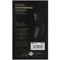 Мышь беспроводная/проводная Attack Shark R11 Ultra [SharkR11UltraForgedBlack] черный