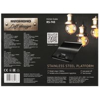 Кухонные весы Redmond RS-743 черный