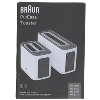 Toaster Braun HT3110 BK black