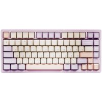 Клавиатура  проводная + беспроводная WOBKEY Rainy75 Pro цвет фиолетовый