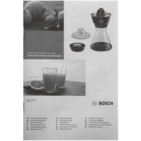 Соковыжималка электрическая Bosch MCP72GPB черный