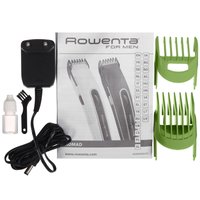 Машинка для стрижки Rowenta Sport Nomad TN1409F0 черный/зеленый