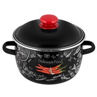 Кастрюля TM Appetite Chilli 1МС181Р 3 л 25 см черный