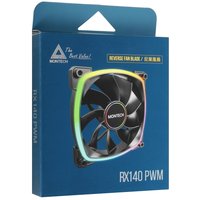 Реверсный вентилятор Montech RX 140 PWM  черный