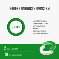 Проточный питьевой фильтр Гейзер Смарт для жесткой воды