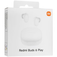TWS headphones Xiaomi Redmi Buds 6 Play white 2024