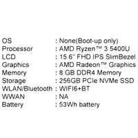 15.6" Ноутбук Acer Aspire Lite AL15-46P-R04D серебристый