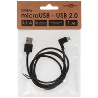 Кабель FinePower micro USB-B - USB Type-A черный 1 м