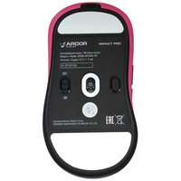 Мышь беспроводная/проводная ARDOR GAMING Impact PRO [ARDW-IMT3395-PK] розовый