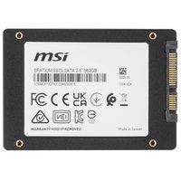 960 ГБ 2.5" SATA накопитель MSI SPATIUM S270 [S78-440P130-P83]