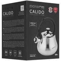 Чайник Polaris Calido-2.8 L серебристый