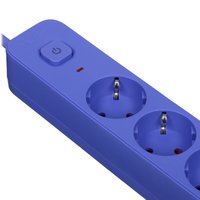Сетевой фильтр DEXP Intensity 418WU Blue синий