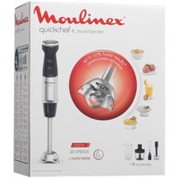 Блендер погружной Moulinex Quickchef+ DD674810 черный