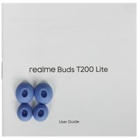 TWS headphones Realme Buds T200 Lite purple 2025