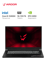 17.3" Noutbuk ARDOR GAMING NEO N17-I5ND414 qora