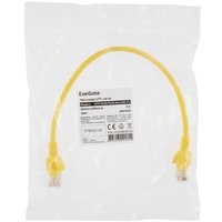 Патч-корд ExeGate UTP-RJ45-RJ45-5e-0.3M-YL
